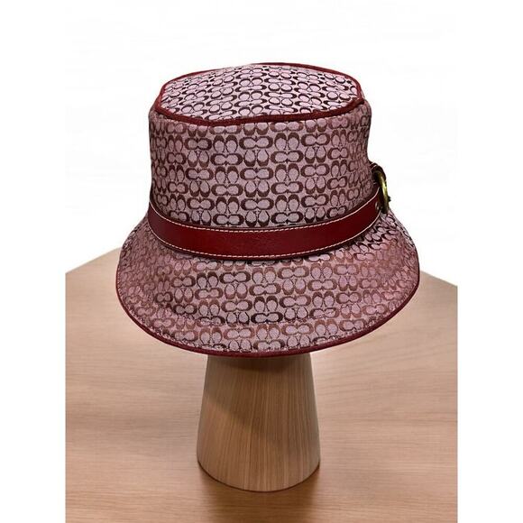 Y2K Coach FS2793 Mini Signature Crusher Hat Size P/S main image 4